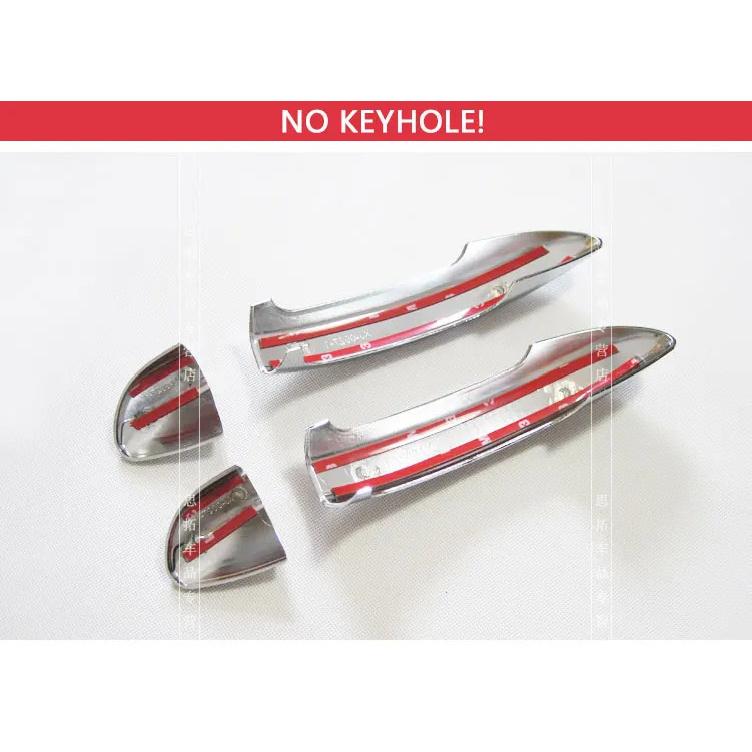 For VW Passat CC Volkswagen Chrome Exterior Door Handles Covers Chromium Styling Car Accessories Stickers Car Styling