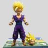 24cm Dragon Ball Gohan Standing Position Super Saiyan 2 Anime Figure Model Statue Collection Desktop Decoration Ornament Toys
