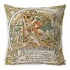 Pillow Ancient Greek Mythology Waist Support Office Sofa Cushion Home Bed Cushion Bedside Backrest