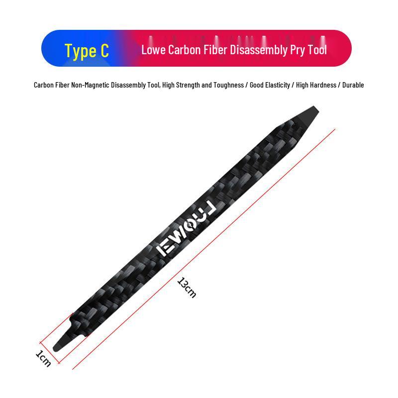 

Luowe Carbon Fiber Anti-static Pry Bar Multi-tool for Mobile Repair Standard