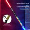 Interactive Color-Changing Light-Up Metal Laser Sword Toy for Performances
