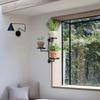 Waterproof Rotating Window Plant Stand Green Plant Potted Wall Plant Support  Living Room