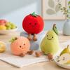 Peluche Frutta Squishy Pomodoro Mela Pera Pesca Cuscino Peluche Morbido Cibo Peluche Peluche Regalo di Compleanno per Bambini