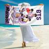 Love Letter Bts Towel Large Quick-Drying Microfiber soft S-Square Pants-s Beach Towel for Travel Fitness Bathing Camping. 0730s132