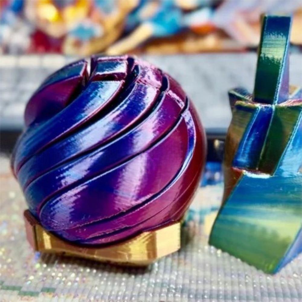 Sphere Shape 3D Printed Gear Ball Stress Relief Twistsphere Fidget Toy Gear Sphere Fidget  for Kids