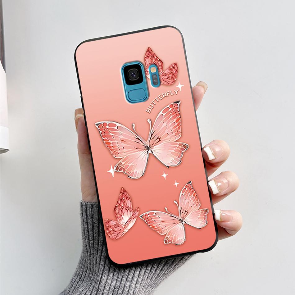 

Case For Samsung Galaxy S9 S 9 Plus Phone Cover Cute Cat Cartoon Bear Frog Soft TPU Coque For Samsung S9 Bumper S9+ S9PLUS Funda S9