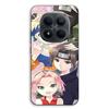 Handyhülle - MANIACASE - Xiaomi Redmi Note 15 Pro 5G - Silikon TPU - Kakashi Motiv (Naruto) - Schwarz