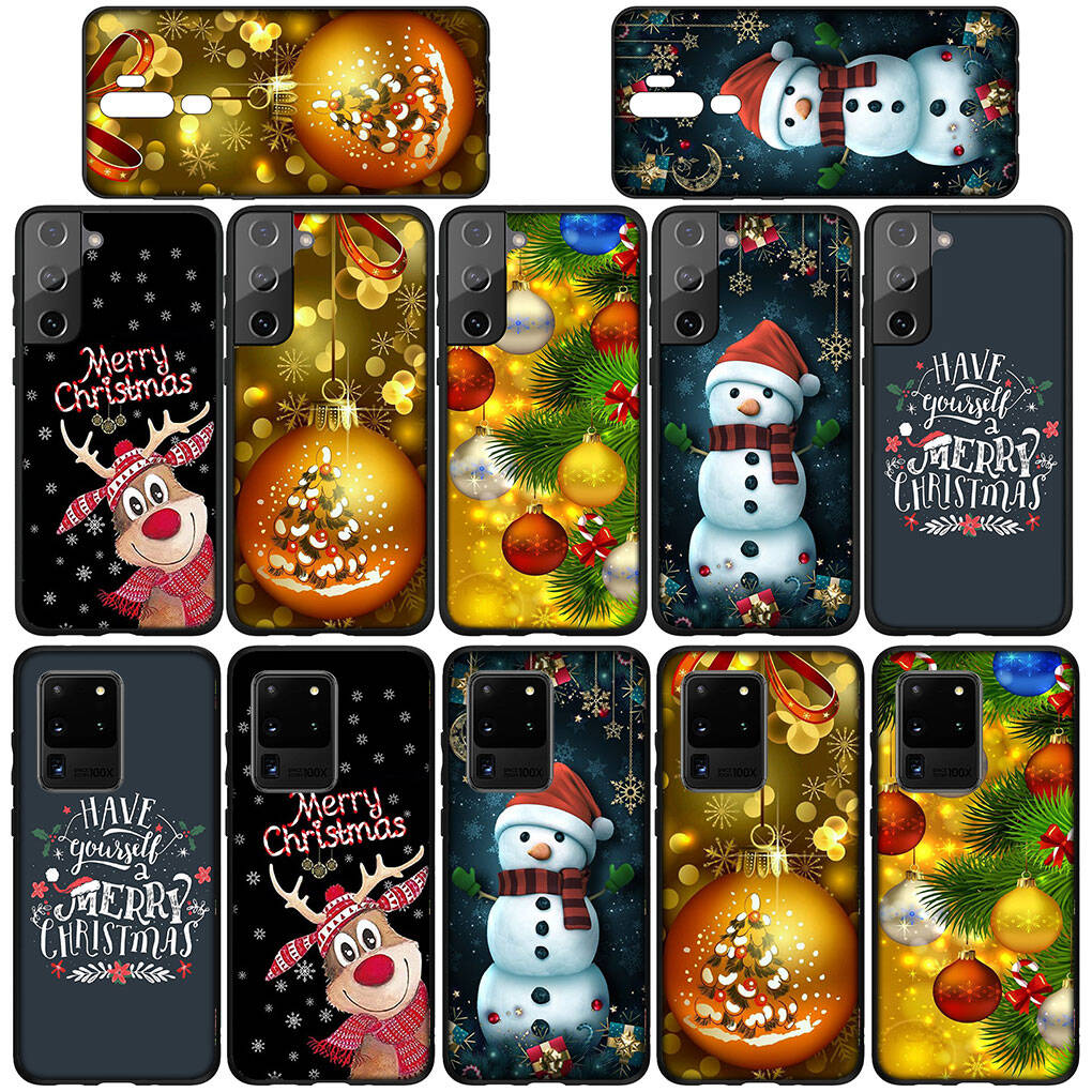 Case for iPhone 17 16 15 Xiaomi Poco F8 F7 X7 X6 M8 C85 C75 C71 Redmi Note 14 13 12 11 Pro Max A3 A4 14C 13C 15C Deer Decoration Merry Christmas Tree