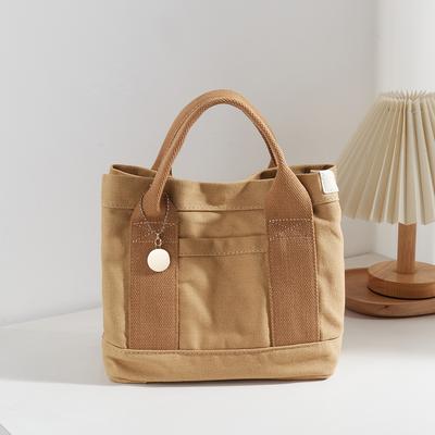 High-end Canvas Bag for Ladies Lunch Bag Super Fire Bag New