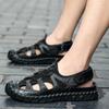 Fashion Men's Shoes In Sizes 38-48 with Toe Caps Hand Sewn High-quality Fashionable Mesh Breathable Casual Shoes Outdoor Beach Shoes