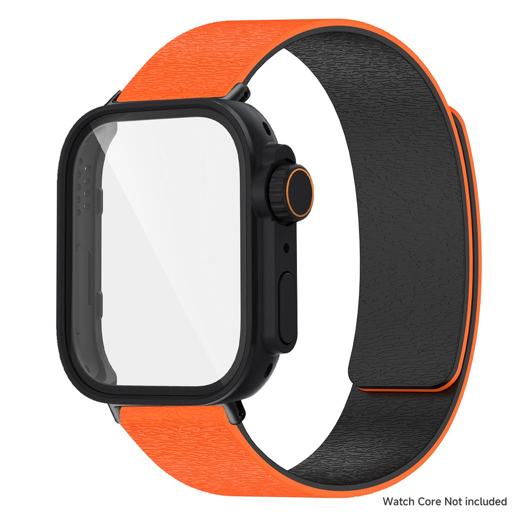 Magnetic Silicone Strap With Change To Ultra Watch Case Screen Protector Cover Fo Fit 4Pro For Huawei Watch Fit4 3 Bracelet
