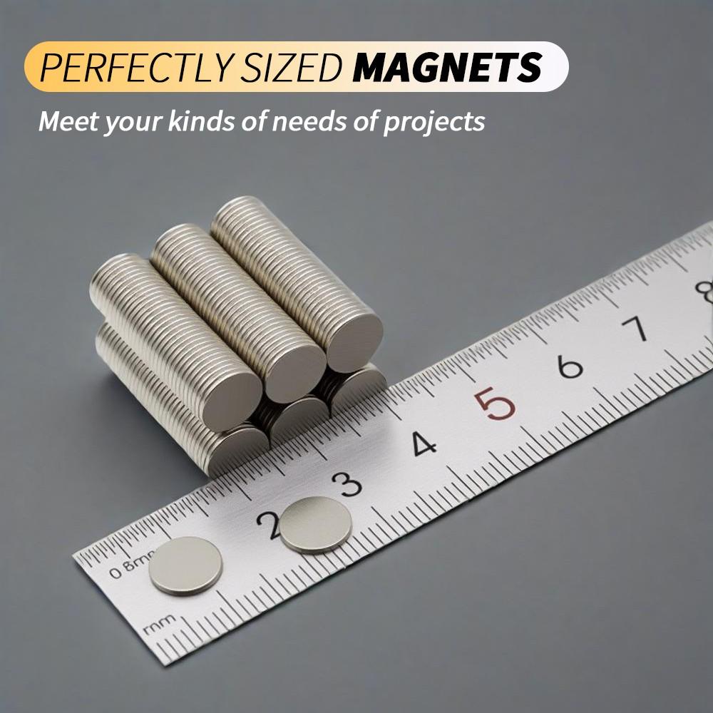8X1MM imans Round Refrigerator magnets for Office Whiteboard Suitable Tools Home Workplace, Etc 8*1