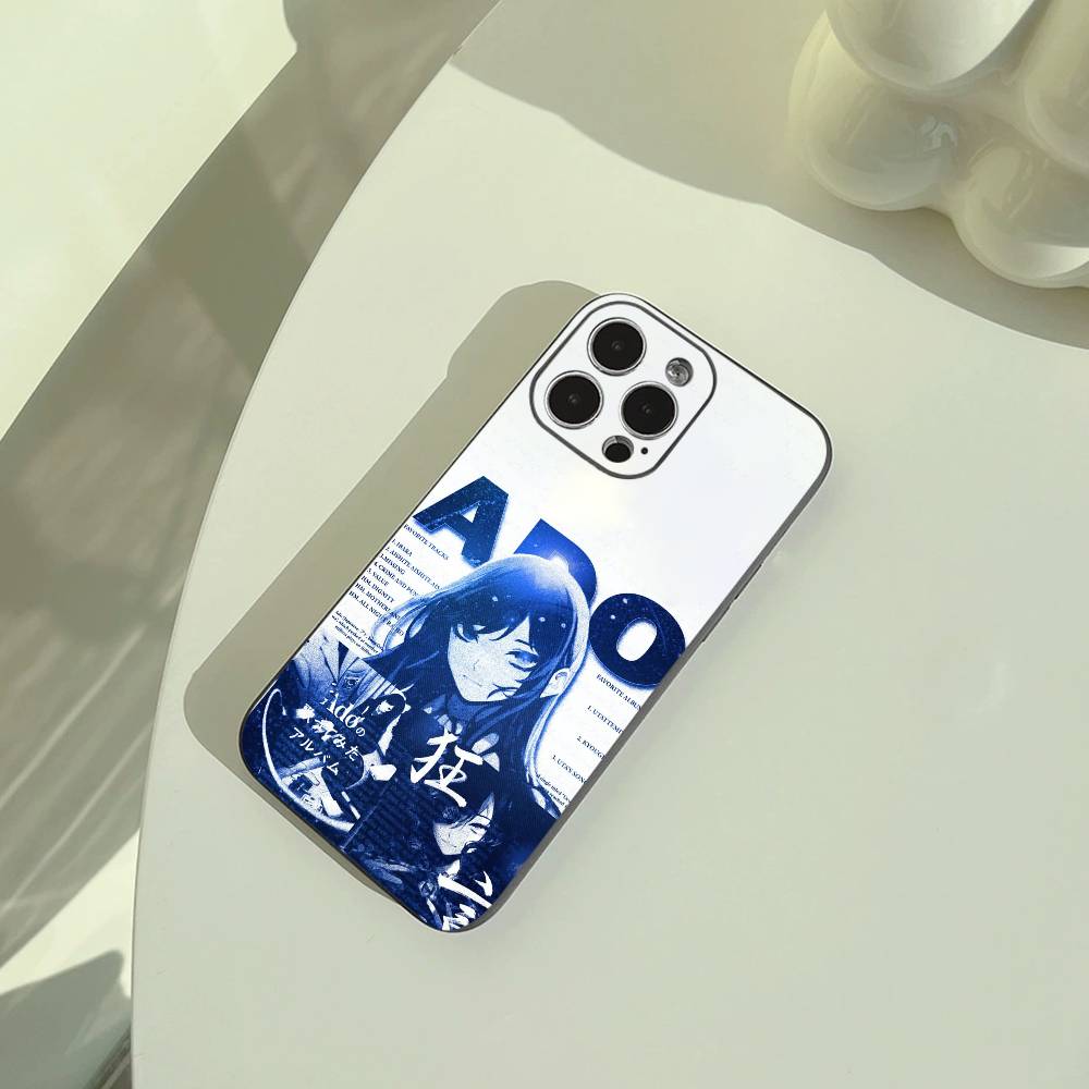 A-Ado Kyogen Phone Case For iPhone 17,16,15,14,13,12,11 Pro Max,16/15/14Plus,XS Soft Black Cover