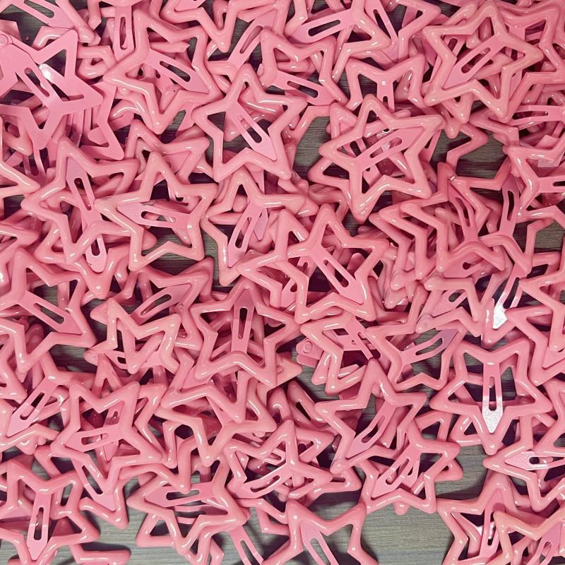 Cute Y2K Star Hairpin: Metal Bangs Clip, Dopamine Headdress