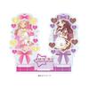 Aikatsu x Sanrio Characters 03 C Illustration Premium Acrylic Diorama Plate Stars! ver. [Collaboration [Life-Size]]