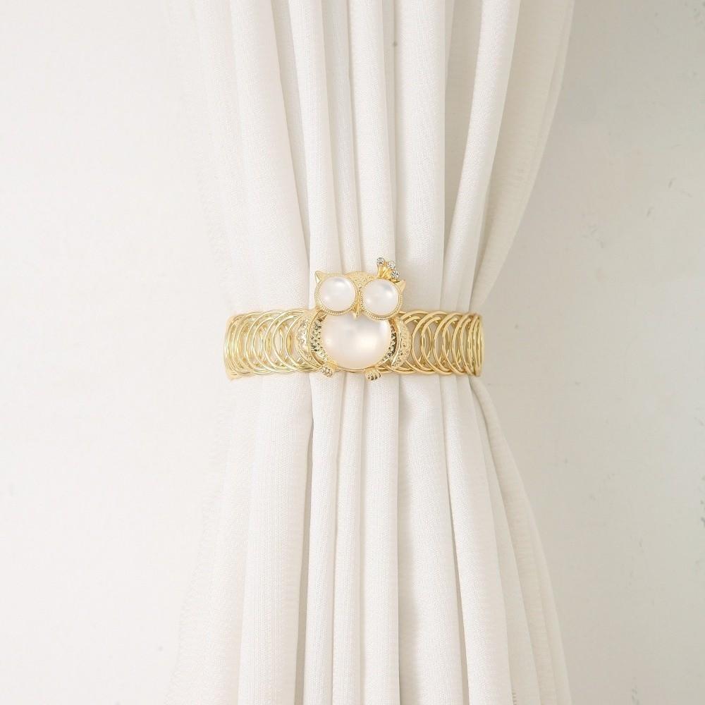 Exquisite Bee Curtain Straps Clips Luxury Curtain Holdbacks Stylish Owl Curtain Buckle  Dining Room