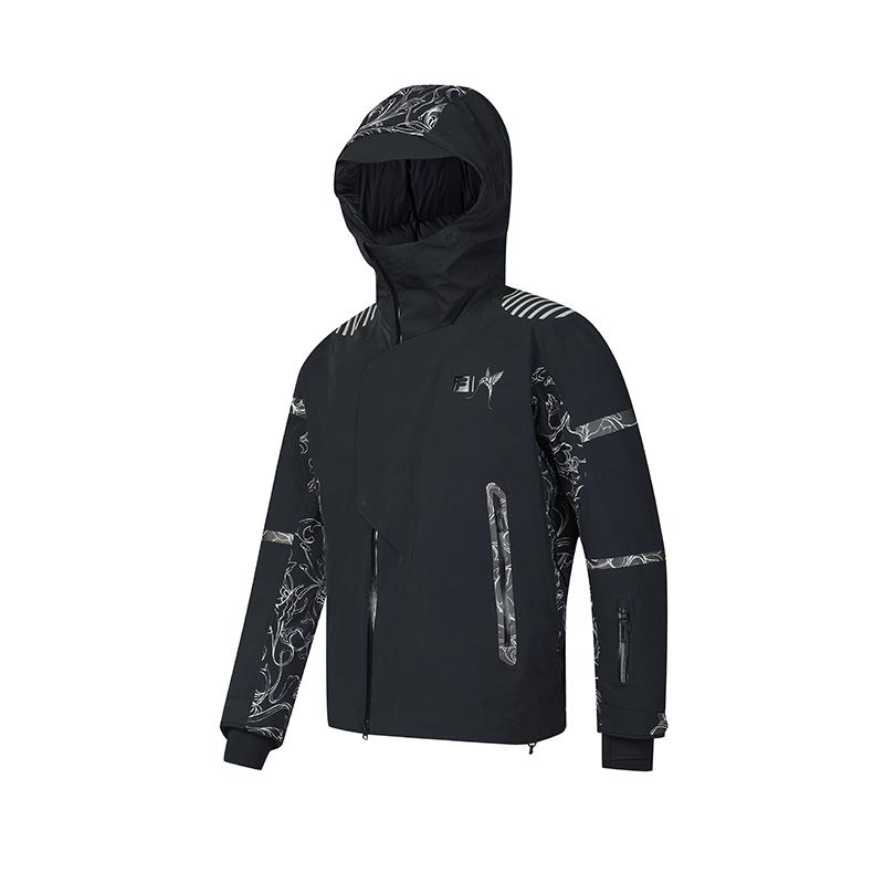New FILA x James Jean Ski Tops Men's Pitch Black A11M446913F-BK