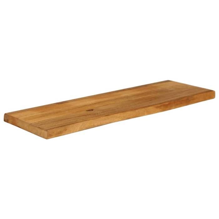 VidaXL Tabletop with Live Edge 110x40x2.5cm Solid Mango Wood 370541