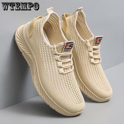 Men's Summer Mesh Shoes Single Shoes Breathable Mesh Surface Casual and Lightweight Sports Shoes