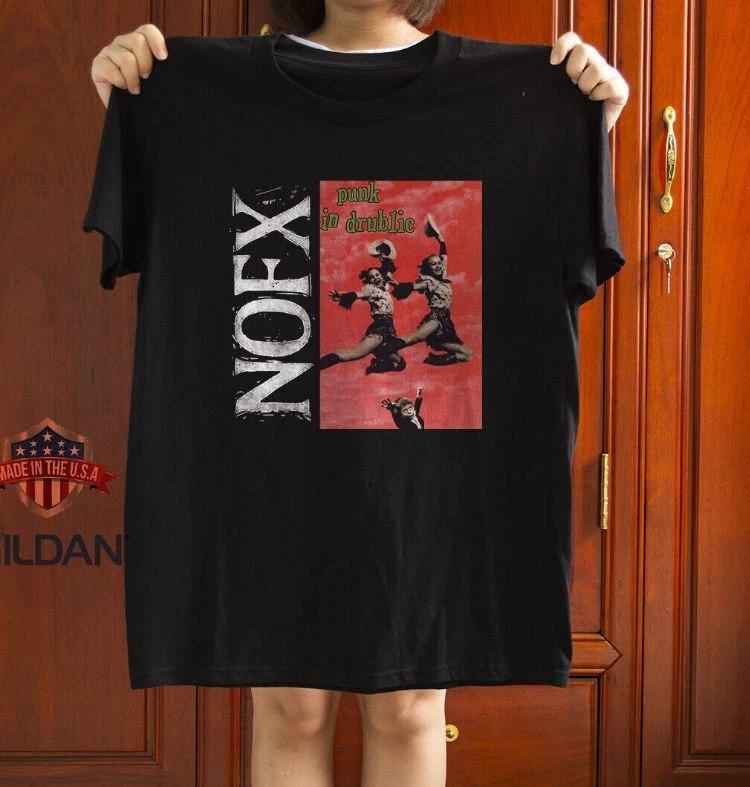 Nofx - Punk in drublic Unisex 100% Cotton T-shirt Mens Tees Top Size S-5XL XL