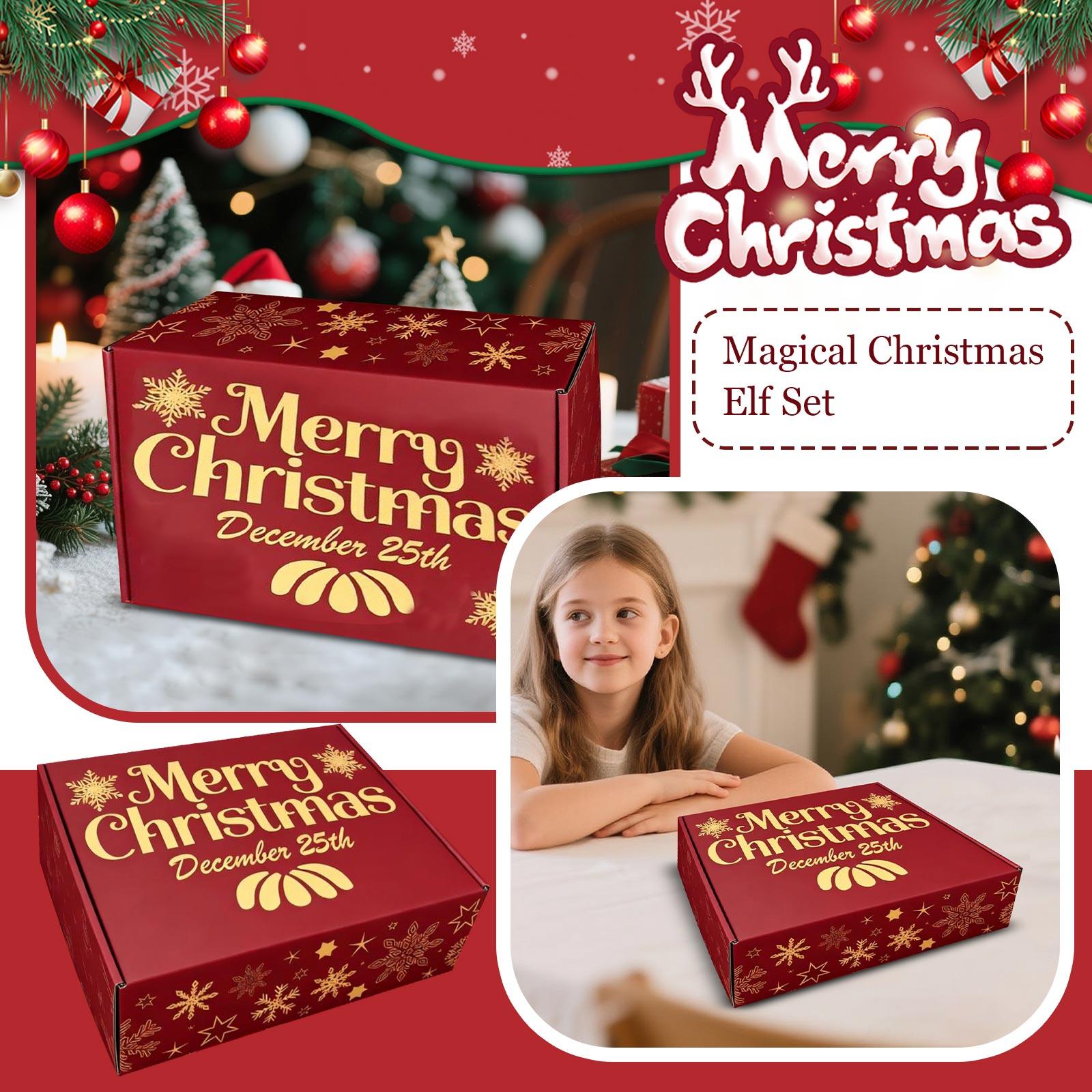 

Magical Christmas Set 24 Day Christmas Countdown Full Of And Decoration One Size красный