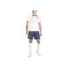 Nike Logo Print Elastic Straight Shorts Men Bottoms Navy-Blue DJ8596-410