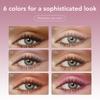 Shimmering Eyeshadow Stick With A Jelly Like Texture Fine Glitter And Highlighting Effect Waterproof And Long Lasting