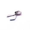 10 Pcs Pink Ribbon Charity Brooches Hope Pins Jewellery Pins Pink Ribbon Pins For Diseases Prevention Initiatives