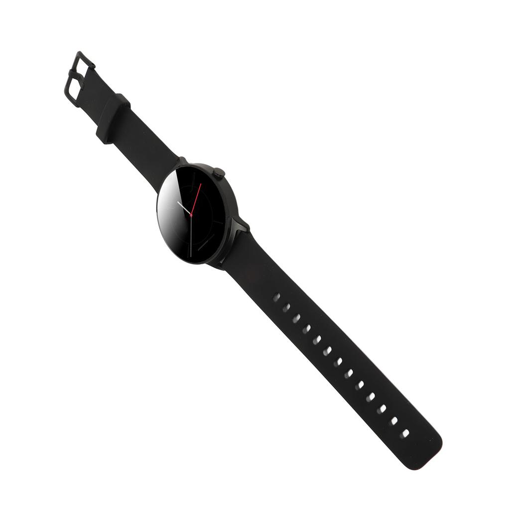 Montre de sport HD 1,32 pouce pour la glycémie, sans contact, température corporelle, sommeil, montre de surveillance intelligente de la santé