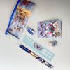 7-piece Disney Stitched Stationery Set Assorted Bonus Gifts Including Pencils Notebooks Pencil Sharpener Eraser Ruler Pencil Case