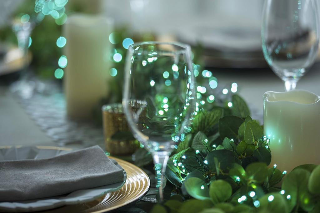 Takasho Low Voltage LED Cluster 400 Bulbs Ice Blue