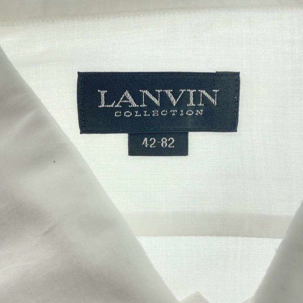 Lanvin Cămașă cu mânecă lungă 42-82 alb Bărbați Second-hand