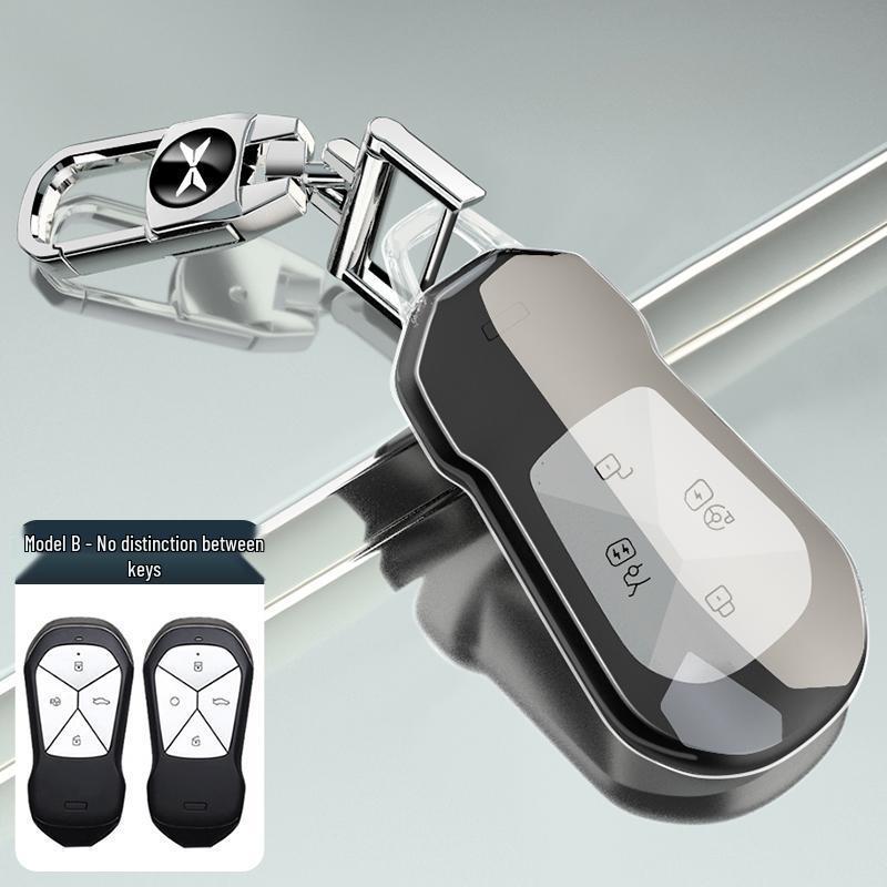 Xiaopeng Auto Schlüsseletui: Transparente, vollständig umhüllte Hülle für die Modelle G6, P7i, G3i, G9, P5