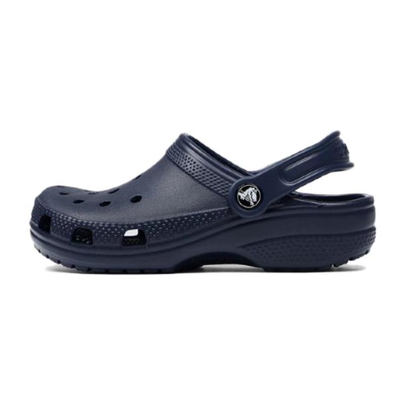 

Crocs Classic clog Comfortable Versatile Non-slip and wear-resistant children s sandals dark blue children s model 30-31 темно-синий