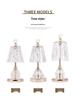 Luxury Crystal Touch Table Lamp for Bedroom - High-End Bedside Atmosphere Light