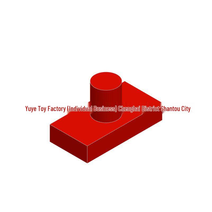 1x2 Mini Neck Connector MOC Building Blocks - Small Particle Interlocking Toy Parts