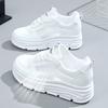 Inner Heightening Board Shoes Spring and Summer New Thick-soled Hollow Breathable Sports