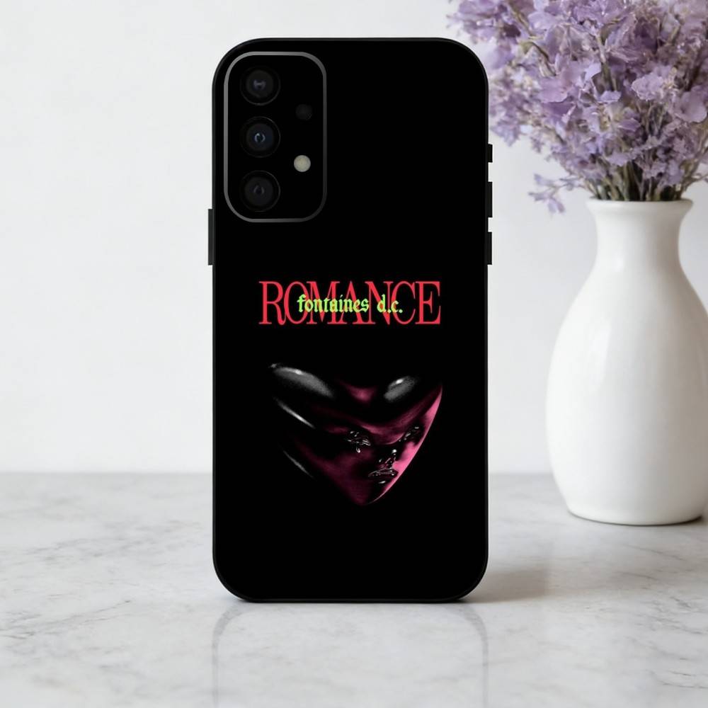 F-Fontaines D-DC R-Romance Phone Case For Samsung Galaxy A73,A72,A71,A70,A53,A52,A51,Soft Silicone Black Cover