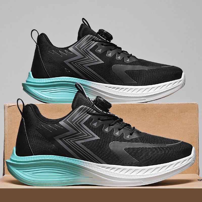 New Lightweight Rebound Anti Slip Design Running Shoes Low Cut  Lightweight  Cushioned  Breathable Sports Shoes   Casual Shoes