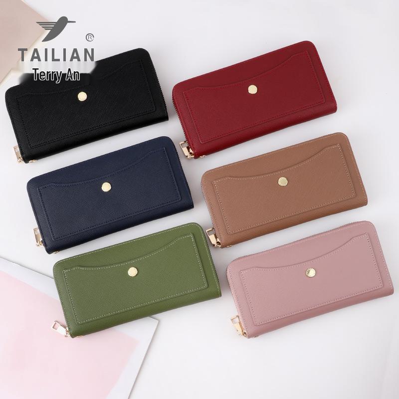 Tailian Damen High-End PU Leder Geldbörse und Kartenhalter