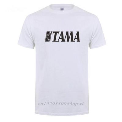 2024 Men Printed Tama T Shirt New Cool Printed Drums T-shirts Men O-neck Short Sleeve Cotton Music T-shirts Custom Tshirt