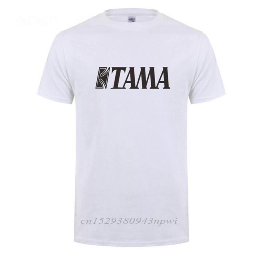 2024 Men Printed Tama T Shirt New Cool Printed Drums T-shirts Men O-neck Short Sleeve Cotton Music T-shirts Custom Tshirt