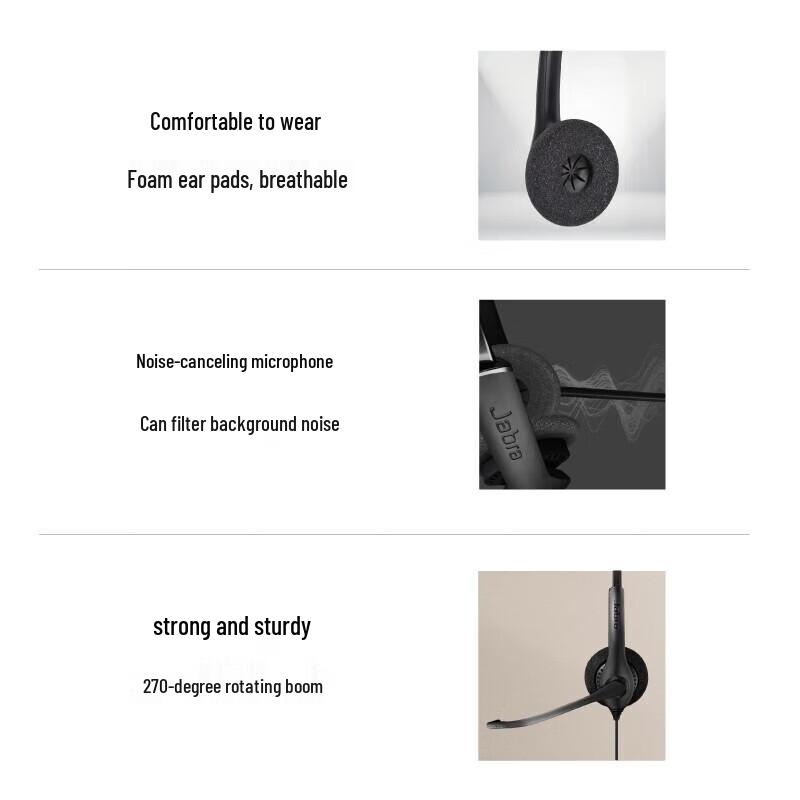 Jabra Biz 1500 Call Center Headset (CN version)