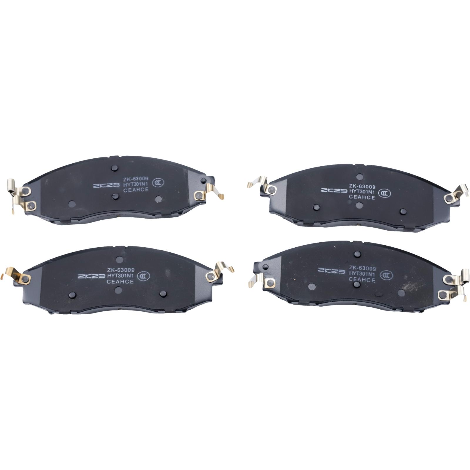 Car Front Brake Pad For Beijing BJ40 PLUS 2017 - 2.0T 2.0TDI Diesel 2.3T BJ80 F40 Ceramic Chassis Suspension Auto Spare Part 1 Set