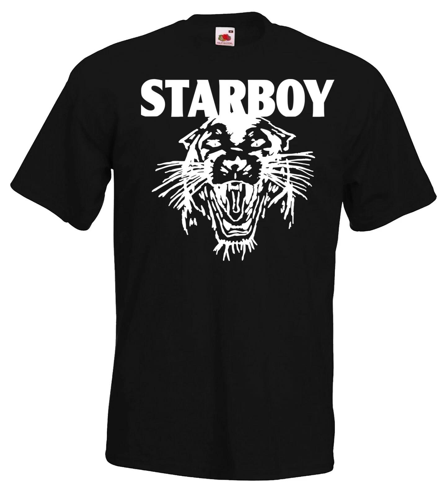 Youth Designz Mens T-Shirt STARBOY Weeknd XO Music Logo Saying Print Lion Fun 3XL