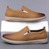 Μόδα Καυτές Πωλήσεις Μαλακής Σόλας Άνετα Μοκασίνια Περπάτημα στο Πάρκο Ανδρικά Casual Παπούτσια Καθημερινές Μετακινήσεις Δερμάτινα Παπούτσια Οδήγησης για Άνδρες