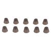 10pcs Silicone Replacement Domes Reduce Fatigue Nature Sound Open Type Domes for Siemens S