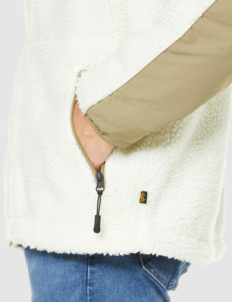 Alpha Industries LEVEL3 GEN2 Fleece Jacket TA1560 OFF XL WHITE/COYOTE