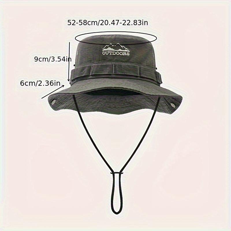Outdoor Functional Fisherman Hat (mountain Sun Protection Hat),Practical and Versatile,Suitable for Camping,Hiking,and Traveling