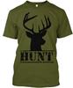 Hunt 100% Cotton T-shirt Mens Tees Top Made In the USA T-Shirt Tee Top Unisex
